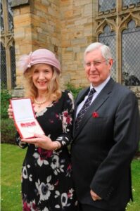 Mrs Janet Tootal and Group Captain Patrick Tootal (c) Barry Duffield